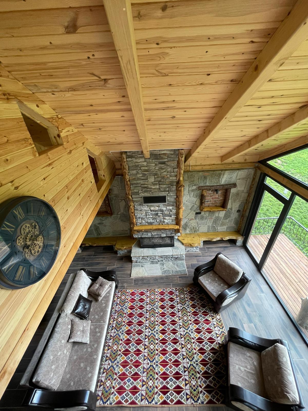 Ahşap Mimari ve Şömine Keyfi